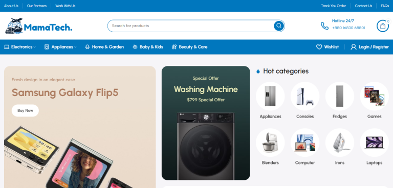ecommerce store